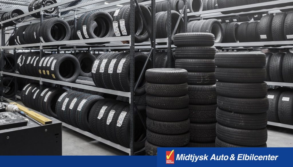 dækopbevaring hos Midtjysk Auto & Elbilcenter